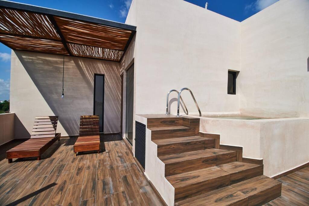 Phimai Gardens Ph3 - 2 Bdr Piscina Privada Y Vistas Apartment Tulum Exterior photo